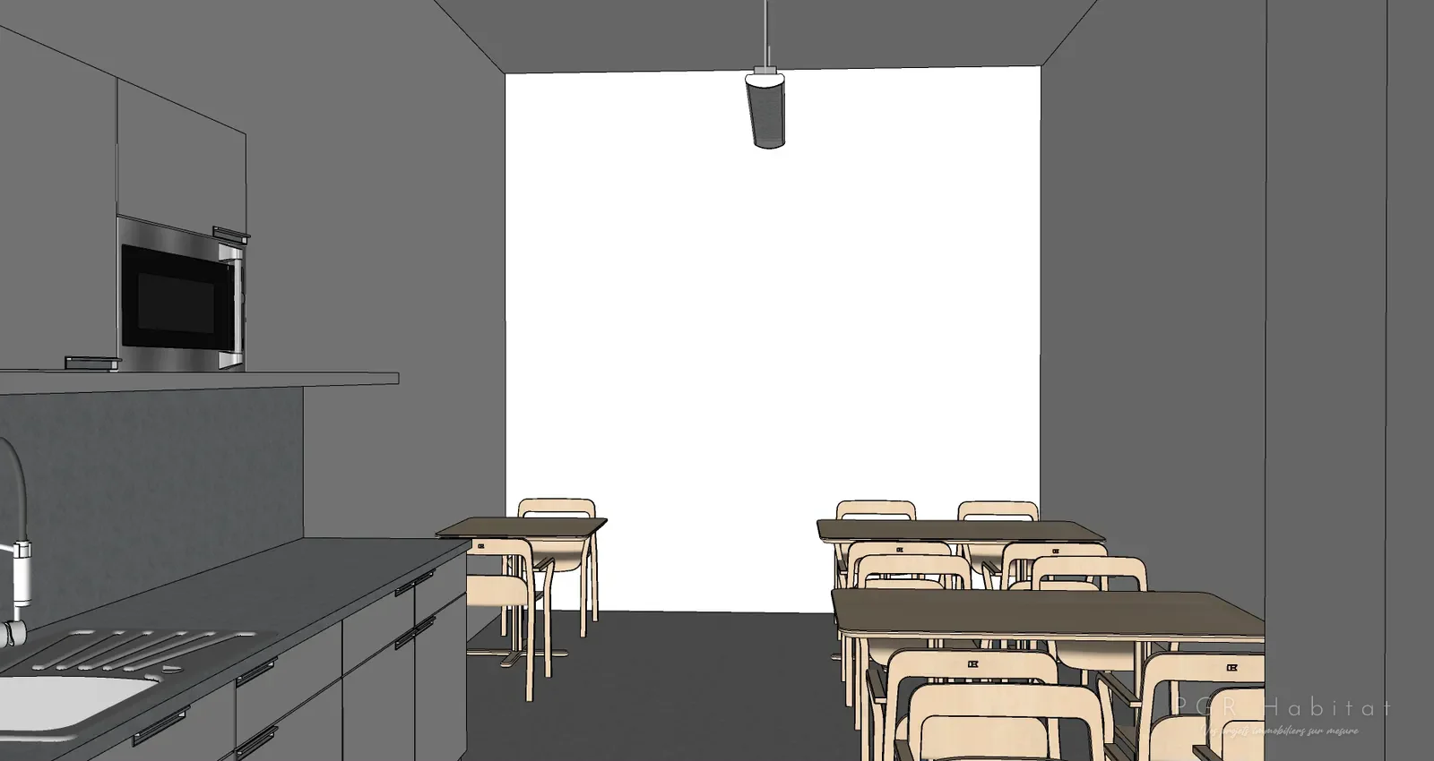 Aménagement d’une cellule artisanale à Luxembourg — Luxembourg : vue 17 du chantier