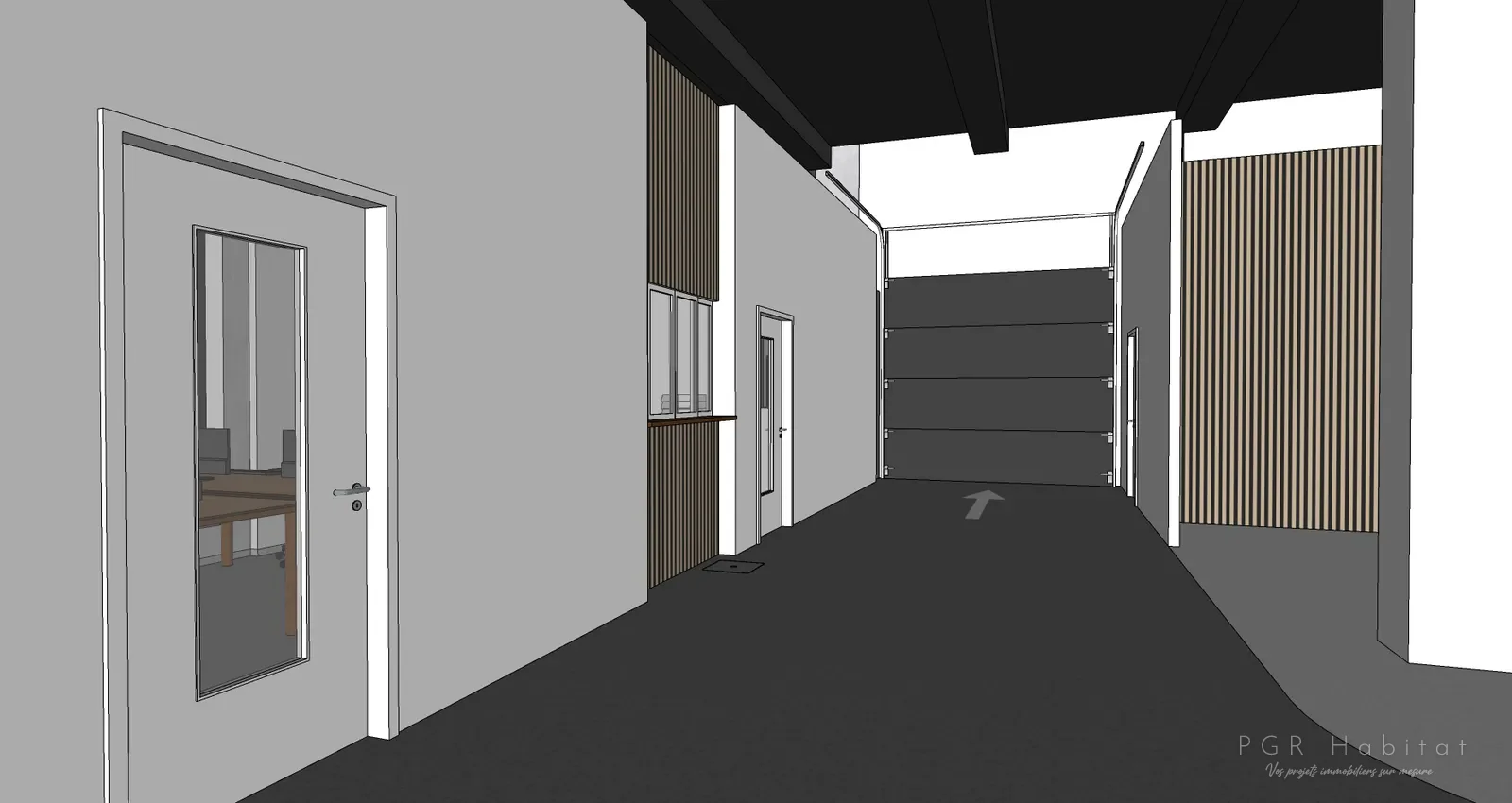 Aménagement d’une cellule artisanale à Luxembourg — Luxembourg : vue 22 du chantier